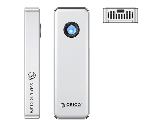 Orico M.2 NVME USB-C 3.2 20Gb/s - srebrna - 1343423 - zdjęcie 2